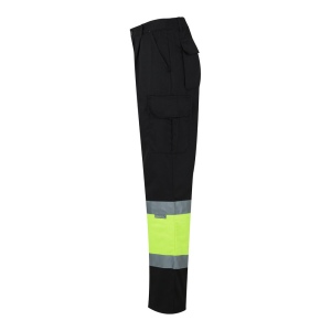 VL POSEIDON LARGE. Pantalon bicolore en sergé multipoches (210g/m²), en coton (20%) et polyester (80%) 12