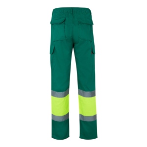 VL POSEIDON LARGE. Pantalon bicolore en sergé multipoches (210g/m²), en coton (20%) et polyester (80%) 31