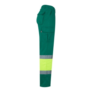 VL POSEIDON LARGE. Pantalon bicolore en sergé multipoches (210g/m²), en coton (20%) et polyester (80%) 33