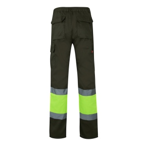 VL POSEIDON LARGE. Pantalon bicolore en sergé multipoches (210g/m²), en coton (20%) et polyester (80%) 46
