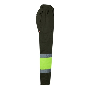 VL POSEIDON LARGE. Pantalon bicolore en sergé multipoches (210g/m²), en coton (20%) et polyester (80%) 48