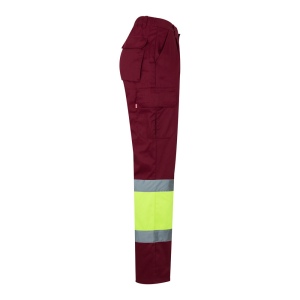 VL POSEIDON LARGE. Pantalon bicolore en sergé multipoches (210g/m²), en coton (20%) et polyester (80%) 53