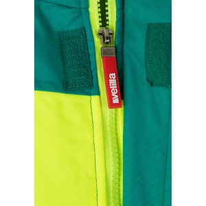 VL JUPITER. Veste rembourrée bicolore (180g/m²) en polyester (100%), avec fintion PU 17