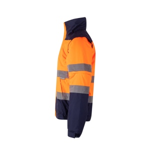 VL JUPITER. Veste rembourrée bicolore (180g/m²) en polyester (100%), avec fintion PU 20