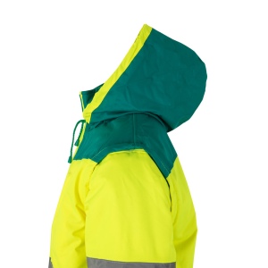 VL JUPITER LARGE. Veste rembourrée bicolore (180g/m²) en polyester (100%), avec finition PU 17