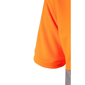 VL CUPID. Polo piqué bicolore (160g/m²) à manches courtes, en polyester (100%) 36