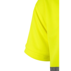 VL CUPID. Polo piqué bicolore (160g/m²) à manches courtes, en polyester (100%) 43
