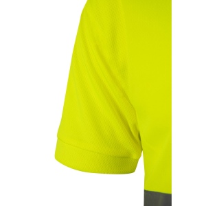 VL CUPID. Polo piqué bicolore (160g/m²) à manches courtes, en polyester (100%) 47
