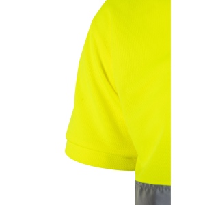 VL CUPID. Polo piqué bicolore (160g/m²) à manches courtes, en polyester (100%) 15
