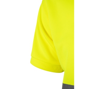 VL CUPID. Polo piqué bicolore (160g/m²) à manches courtes, en polyester (100%) 19