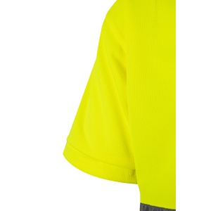 VL CUPID LARGE. Polo bicolore (160g/m²) à manches courtes, en polyester (100%) 27