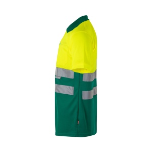 VL CUPID LARGE. Polo bicolore (160g/m²) à manches courtes, en polyester (100%) 29