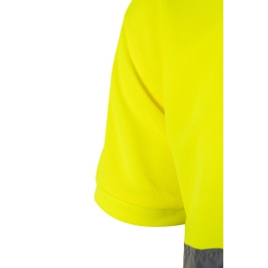 VL CUPID LARGE. Polo bicolore (160g/m²) à manches courtes, en polyester (100%) 31