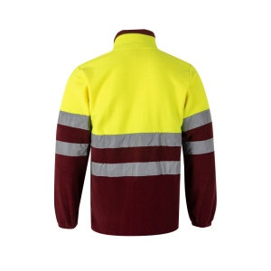 VL EROS. Veste polaire bicolore (280g/m²), en polyester (100%) 44