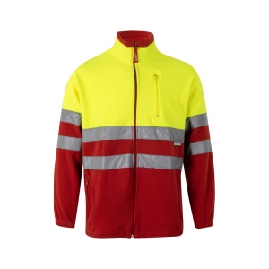 VL EROS. Veste polaire bicolore (280g/m²), en polyester (100%) 4