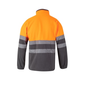 VL EROS LARGE. Veste polaire bicolore (280g/m²), en polyester (100%) 36