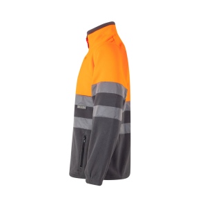 VL EROS LARGE. Veste polaire bicolore (280g/m²), en polyester (100%) 37