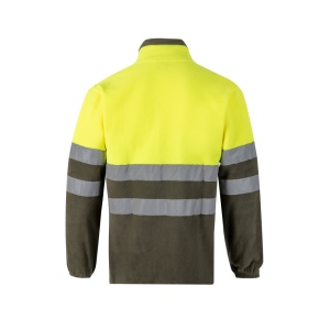 VL EROS LARGE. Veste polaire bicolore (280g/m²), en polyester (100%) 40