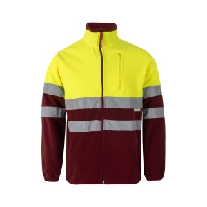 VL EROS LARGE. Veste polaire bicolore (280g/m²), en polyester (100%) 10