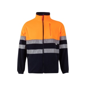 VL EROS LARGE. Veste polaire bicolore (280g/m²), en polyester (100%) 7
