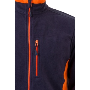 VL GERAS. Veste polaire bicolore (220g/m²) en polyester (100%) 28
