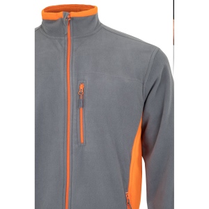VL GERAS. Veste polaire bicolore (220g/m²) en polyester (100%) 32