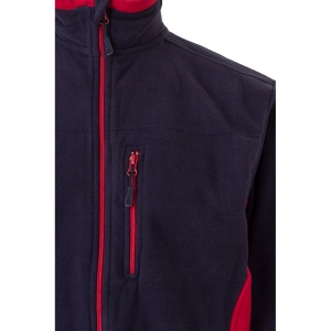 VL GERAS. Veste polaire bicolore (220g/m²) en polyester (100%) 38