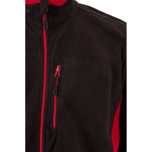 VL GERAS. Veste polaire bicolore (220g/m²) en polyester (100%) 44