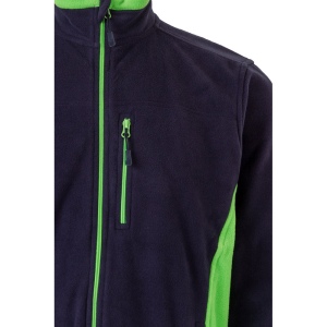 VL GERAS. Veste polaire bicolore (220g/m²) en polyester (100%) 47