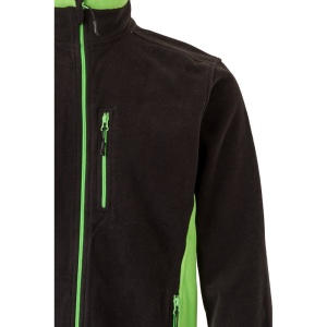 VL GERAS. Veste polaire bicolore (220g/m²) en polyester (100%) 53