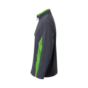 VL GERAS. Veste polaire bicolore (220g/m²) en polyester (100%) 58