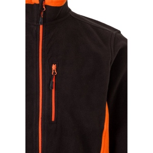 VL GERAS. Veste polaire bicolore (220g/m²) en polyester (100%) 25
