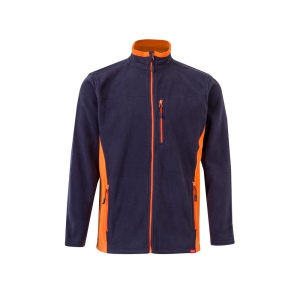 VL GERAS. Veste polaire bicolore (220g/m²) en polyester (100%) 6