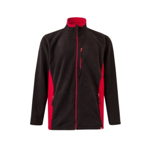 VL GERAS. Veste polaire bicolore (220g/m²) en polyester (100%) 11