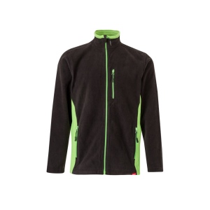 VL GERAS. Veste polaire bicolore (220g/m²) en polyester (100%) 14