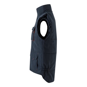VL NERGAL. Gilet rembourré, bicolore, multipoches (120g/m²), en polyester (100%) 27