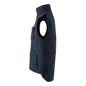 VL NERGAL. Gilet rembourré, bicolore, multipoches (120g/m²), en polyester (100%) 39