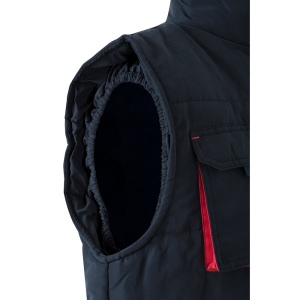 VL NERGAL. Gilet rembourré, bicolore, multipoches (120g/m²), en polyester (100%) 41