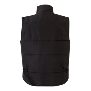 VL NERGAL. Gilet rembourré, bicolore, multipoches (120g/m²), en polyester (100%) 46