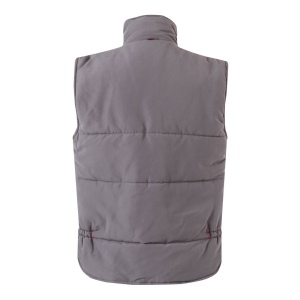 VL NERGAL. Gilet rembourré, bicolore, multipoches (120g/m²), en polyester (100%) 54