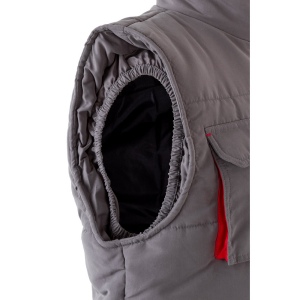 VL NERGAL. Gilet rembourré, bicolore, multipoches (120g/m²), en polyester (100%) 57