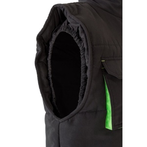 VL NERGAL. Gilet rembourré, bicolore, multipoches (120g/m²), en polyester (100%) 61