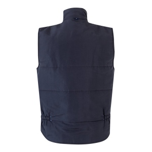 VL NERGAL. Gilet rembourré, bicolore, multipoches (120g/m²), en polyester (100%) 62