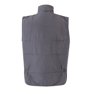 VL NERGAL. Gilet rembourré, bicolore, multipoches (120g/m²), en polyester (100%) 66