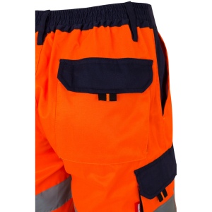 VL HADES. Bermuda bicolore multi-poches (210g/m²), en coton (20%) et polyester (80%) 14