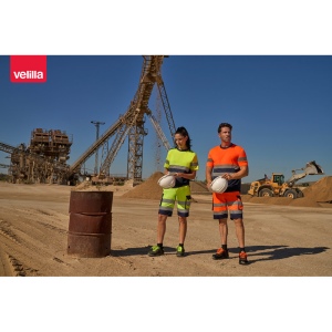 VL HADES. Bermuda bicolore multi-poches (210g/m²), en coton (20%) et polyester (80%) 5