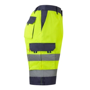 VL HADES. Bermuda bicolore multi-poches (210g/m²), en coton (20%) et polyester (80%) 7
