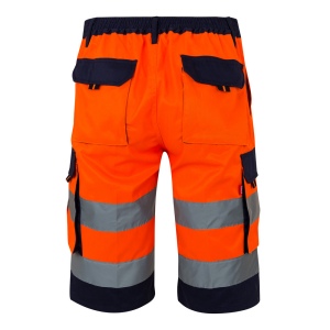 VL HADES. Bermuda bicolore multi-poches (210g/m²), en coton (20%) et polyester (80%) 10