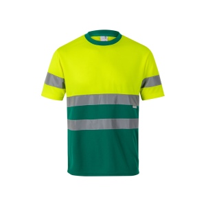 VL BRAHMA. T-shirt technique bicolore (140g/m²), en polyester (100%) 4