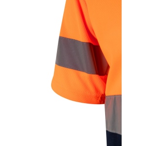 VL BRAHMA LARGE. T-shirt technique bicolore (140g/m²), en polyester (100%) 21